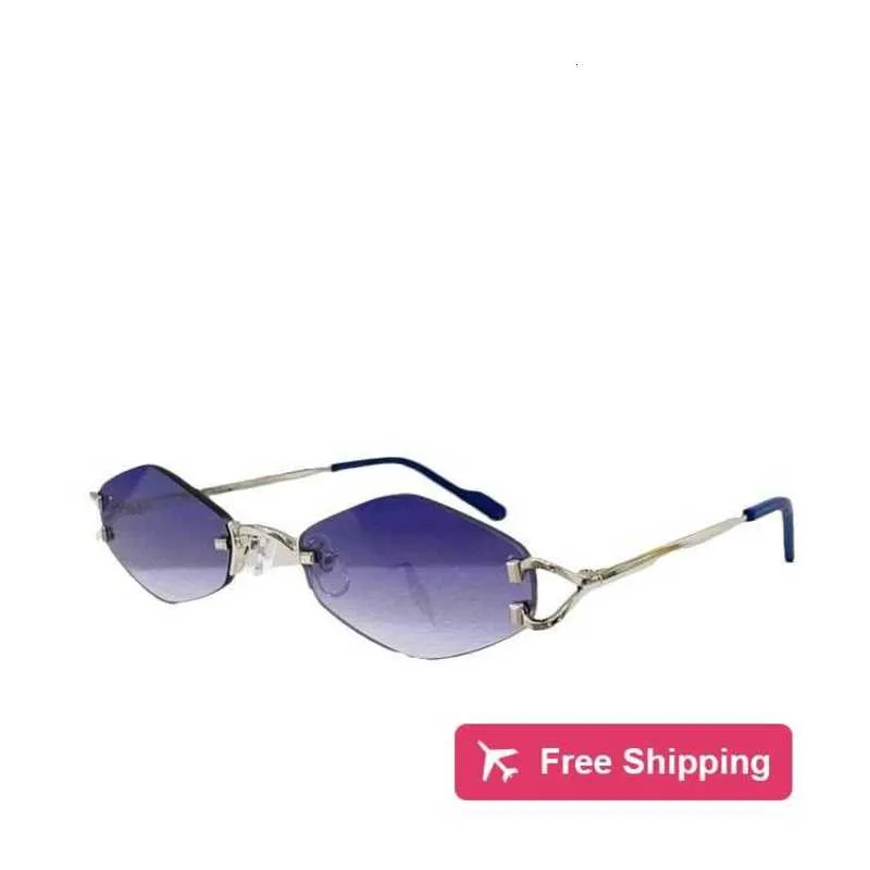 Occhiali da sole firmati Kajia New Fashion Occhiali da sole esagonali con montatura stretta Occhiali da sole Blogger Stessi occhiali da sole T8100359 FDKD