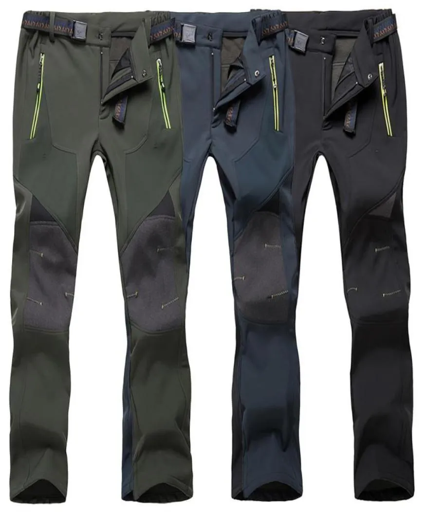 Plus Size Mens Hiking Pants Zipper Waterproof Combat Straight Pant with Pocket Male Breathable Outdoor Fishing Climbing Trousers361513396