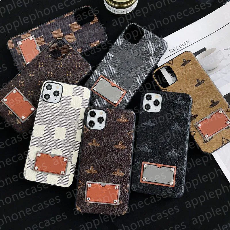 Brand Designer Phone cases for iphone 15 pro max 14 pro max 13 mini 12 11 XR XS Max 7/8 plus PU leather shell Samsung Galaxy S24 S23 S22 S21 S20 S9 S10 NOTE 20 Monogram Cover