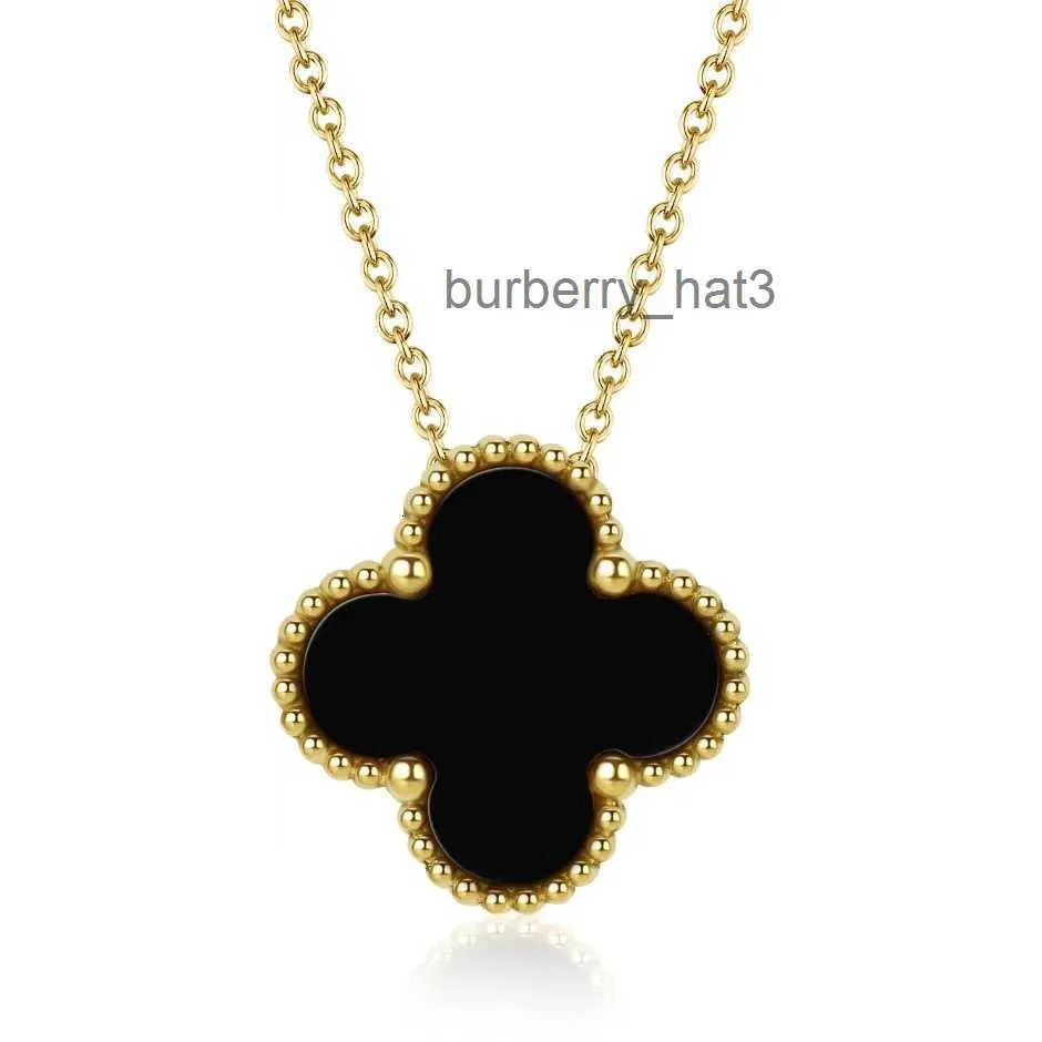 Luxury Design Clover Pendant Necklace Earring Jewelry Set for Women Gift