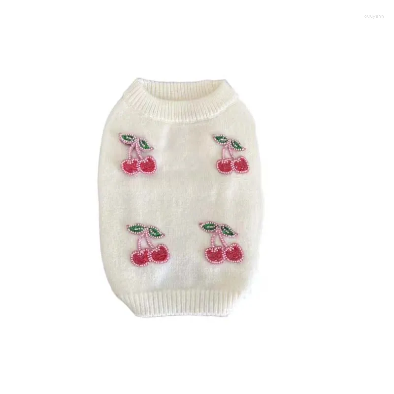 Piesowa odzież Designer Ubrania dla małych psów zimowe ciepłe sweter francuskie Yorkies wełniany płaszcz kurtka Puppy Puppy Pc2435