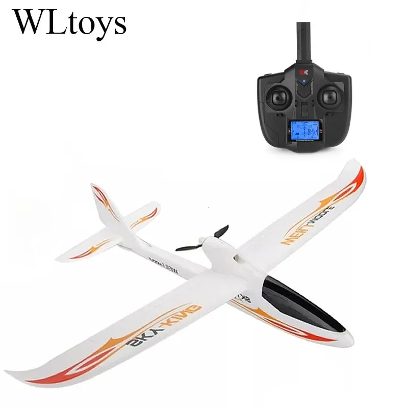 Parkten Wltoys F959s Обновление F959 с гироскопом Sky King 3CH RC Самолет Планер Pushspeed RTF Good Same Ss F949 Фиксированный самолет 240110