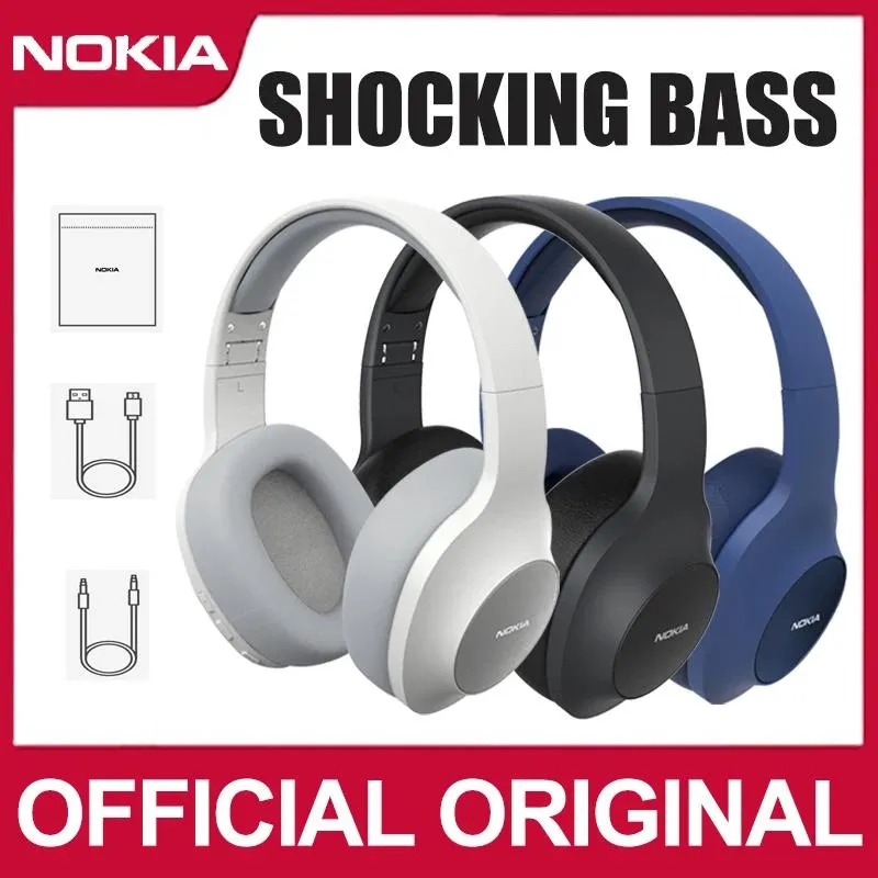 Наушники Nokia E1200 Беспроводные наушники Bluetooth несколько режимов нанимают звук 700 мАч.