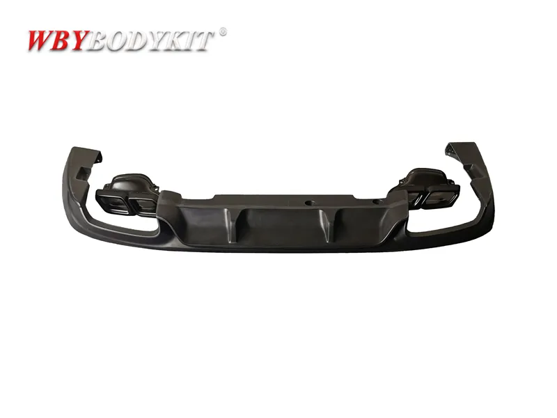 For Volvo S90 2016-2019 Front Bumper Lip Diffuser Protector - View #3