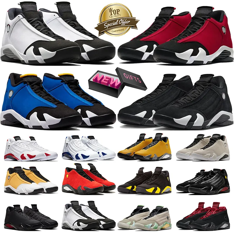 Jumpman 14 14s Basketball Shoes Bred Laney Gym Red Blue Black Toe Desert sand Ginger Candy Cane Hyper Royal Black White Laney Mens Sports Sneaker Trainer