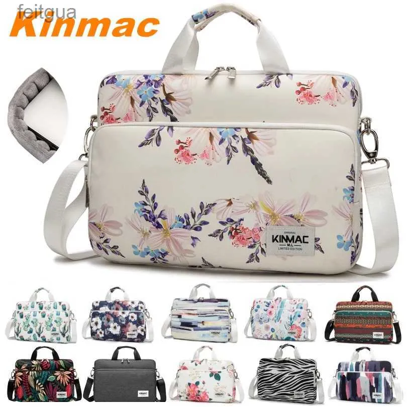 Laptoptaschen Rucksack Kinmac Marke Schulter Laptoptasche 131415,6 Zoll Dame Frauen Mann Handtasche Messenger Wasserdichtes Gehäuse für MacBook Notebook Dropship YQ240111