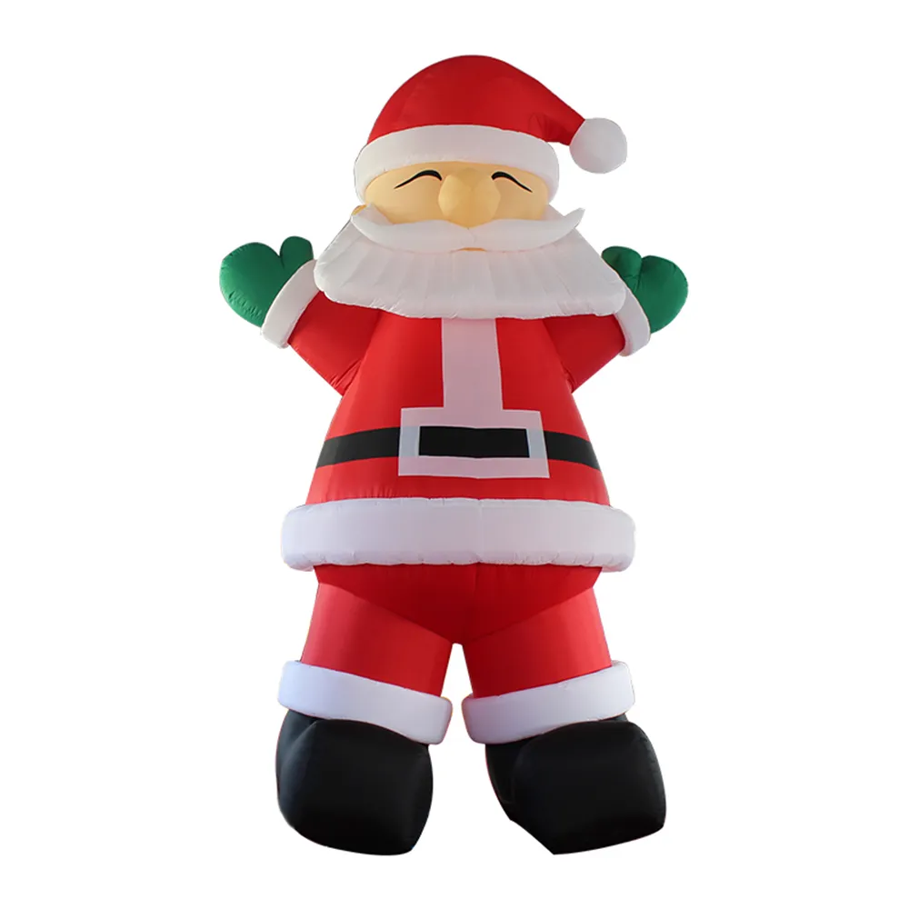 8mH 26ft 10mH 33ft venta al por mayor envío gratis modelo gigante inflable grande de Papá Noel para decoración del patio del Festival de Navidad