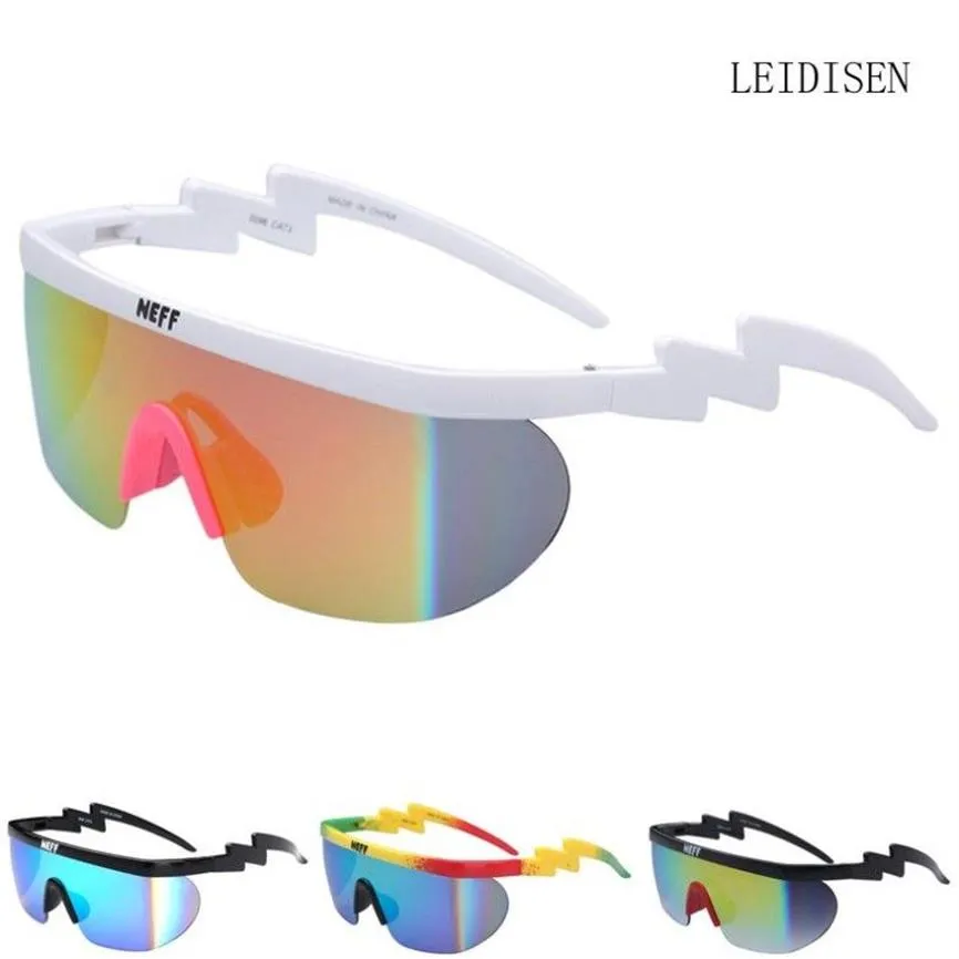 2021 Neff Sommer Sonnenbrille Herren Damen UV400 Großer Rahmen Beschichtung Sonnenbrille 2 Objektiv feminino Brillen Unisex302t