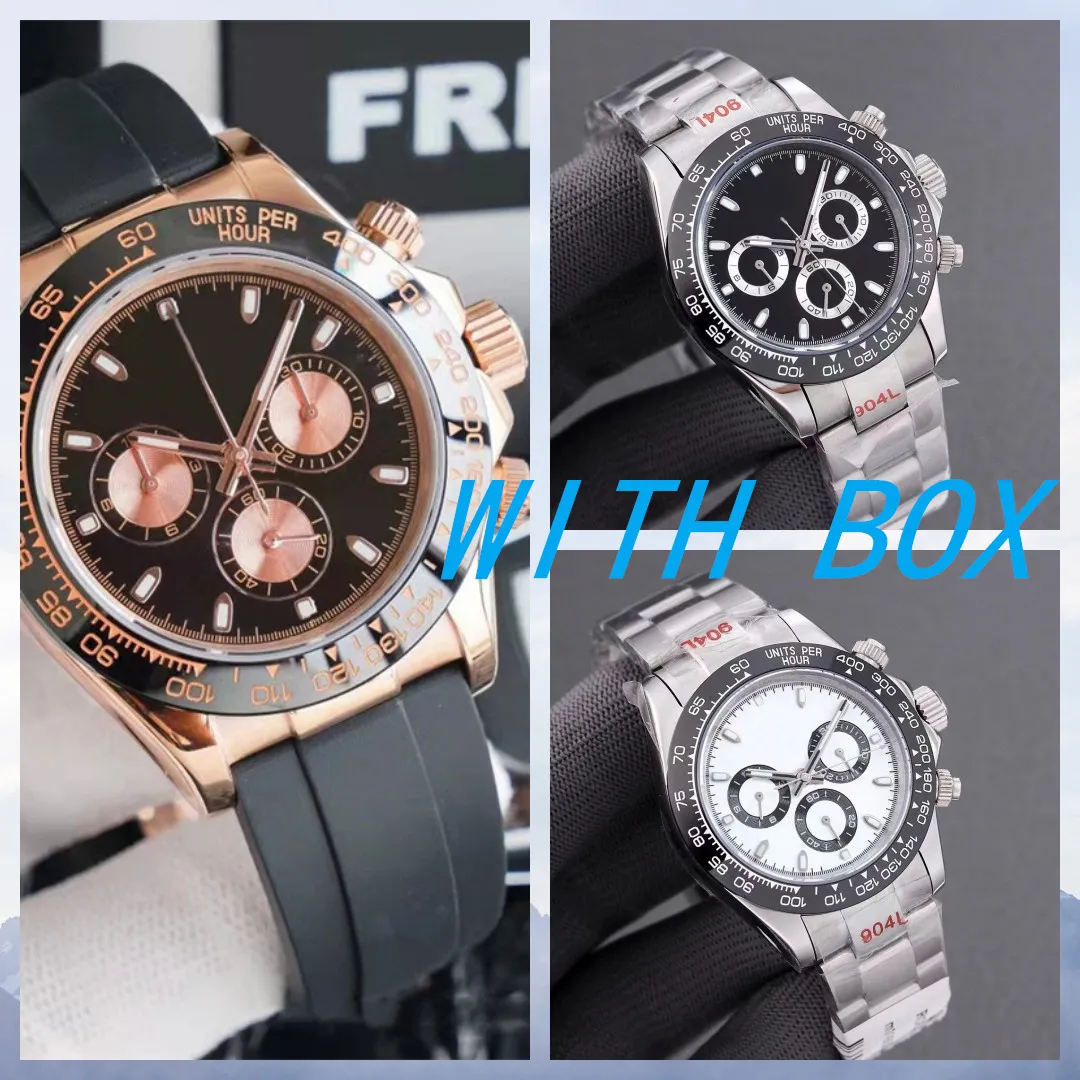 Mężczyźni Watch Pierścień Ceramiczny Automatyczny ruch mechaniczny Sapphire Waterproof Watch zegarek ze stali nierdzewnej gumka zegarek AAA Watch Orologio Men Watch