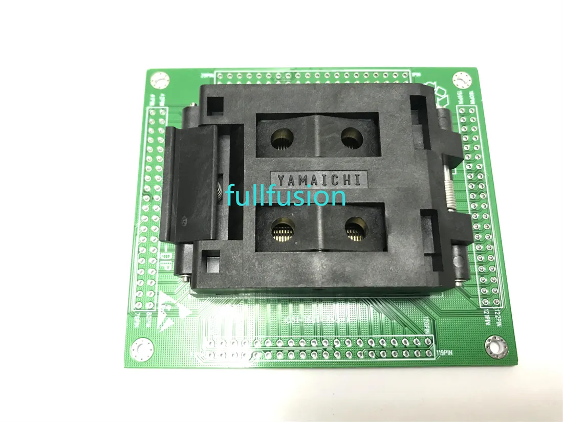 IC51-1604-845-1 Yamaichi IC prueba y quema en el zócalo QFP160 al adaptador de programación DIP paso de 0,65mm tamaño del paquete 28x28mm