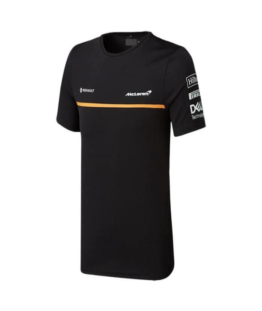 F1 McLaren 2020 McLaren 2020 polyester quickdrying men039s round neck TShirt sports shortsleeved Tshirt racing suit with th5954762