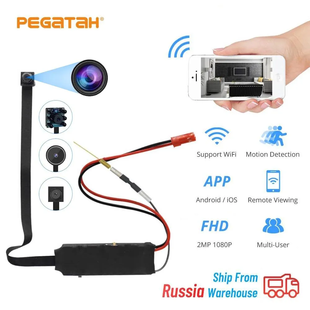 Connectors Hd 1080p Wifi Mini Camera Portable Video Recorder Wireless Night Vision Remote View P2p Mini Camcorder Micro Surveillance Camera