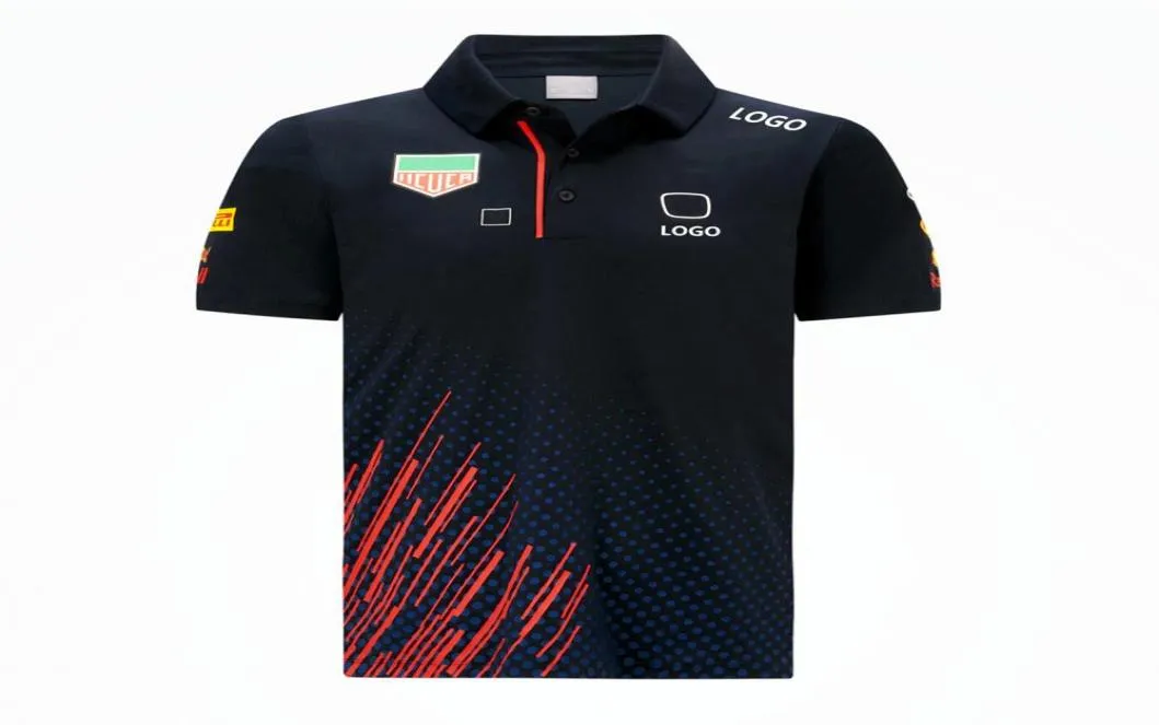 F1 Racing Polo قمصان Formula One Thirt Thirt Driver Tshirt New Summer Motorsport Racing Red Short Sleeve Treata5147660