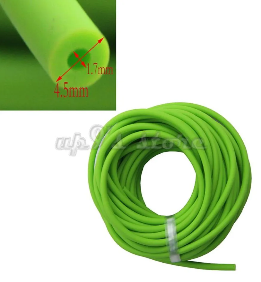 Longueur 10 M Tube en Latex de caoutchouc 17 mm ID vert ELASTICA élastiques catapulte chasse en plein air tube en caoutchouc remplacement 17451764360