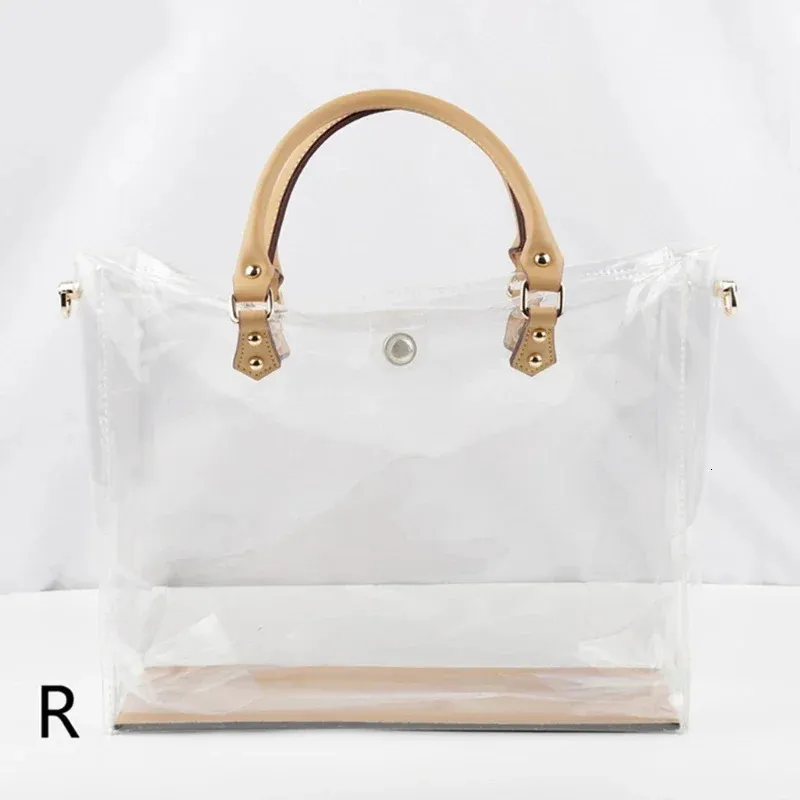 Off white clear tote bag hotsell