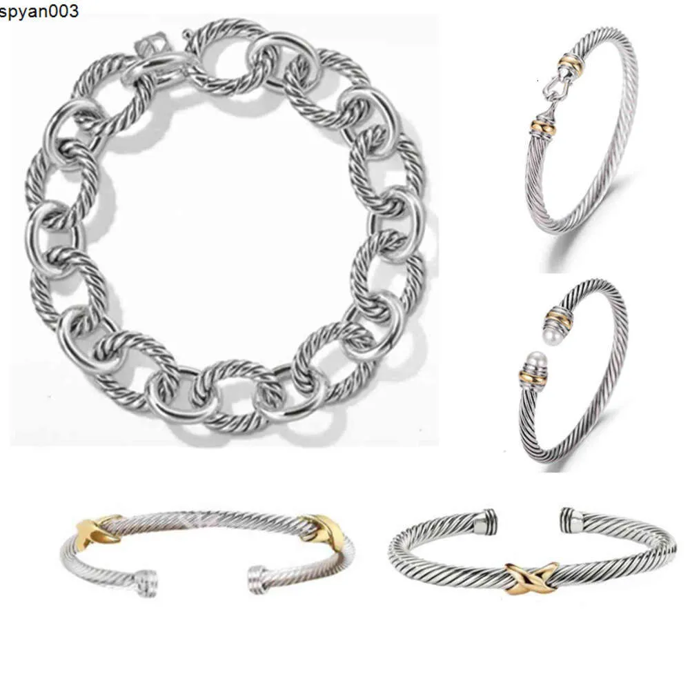Armband Designer Armbanden Mode-sieraden voor Vrouwen Goud Zilver Parel Bangle Armband Manchet Party Gift