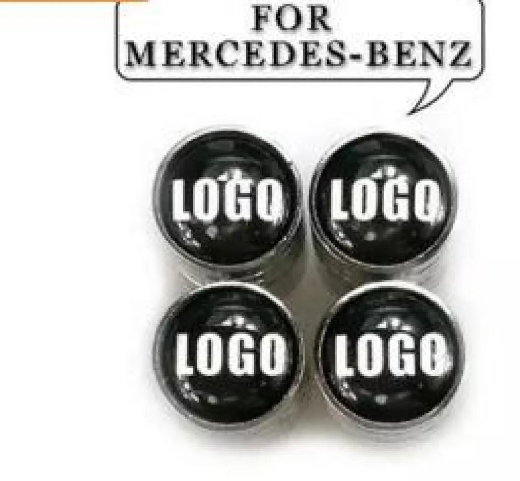 Auto sticker Tire Valve Caps for Safety Wheel Tyre Air Valve Stem Cover for Mercedes-2292859