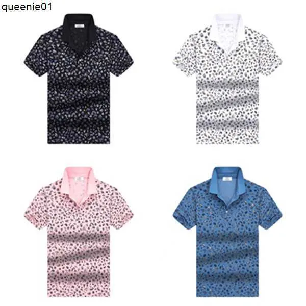 Polo's voor heren Zomer T-shirt poloshirt Korte mouw bedrukte letter top losse heren Casual Designer Business Slim POLO M-3XL