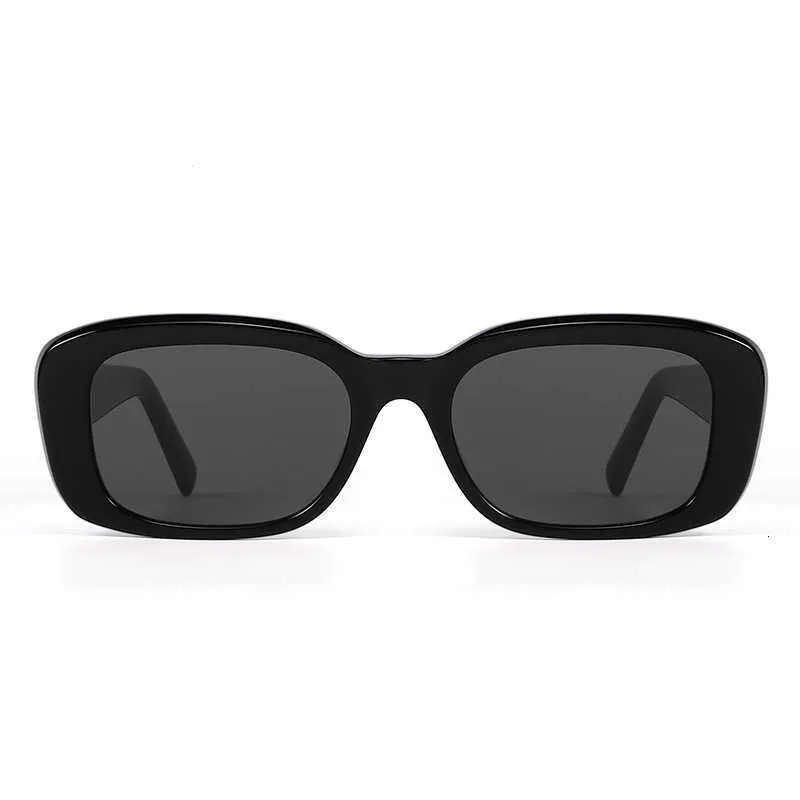 Дизайнерские солнцезащитные очки Ян Шулин 24 Новые солнцезащитные очки Gulina Zha в том же стиле Персонализированные эллиптические ножки в маленькой коробочке Солнцезащитные очки с защитой от УФ OIPU