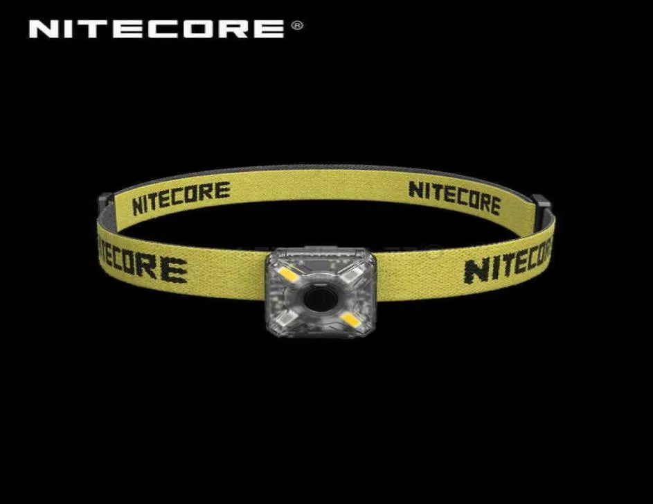 Многоцелевой предупредительный фонарь NITECORE NU05 NU05 KIT Легкий перезаряжаемый через USB налобный фонарь Mate P08205260342