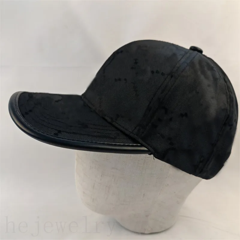 Black baseball hat mens womens designer cap outdoor spring summer black embroidery stripe snapback khaki black sport breathable designer hats canvas zb111