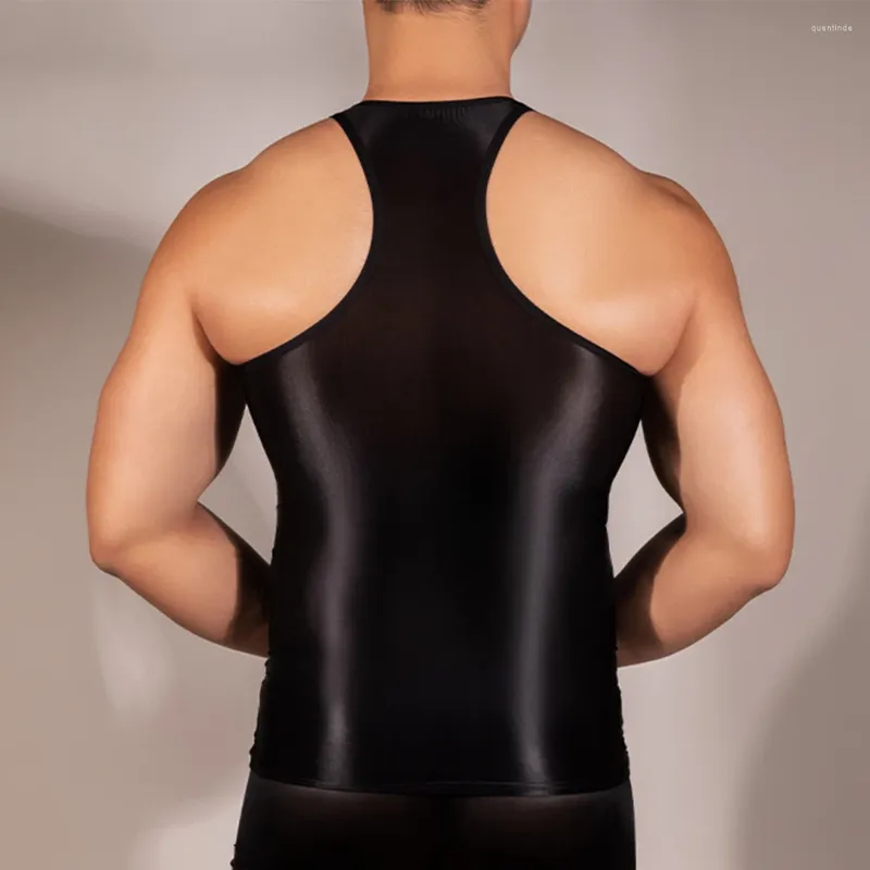 Débardeur pour hommes, haut, sous-vêtements, musculation, culture confortable, bonne marque extensible