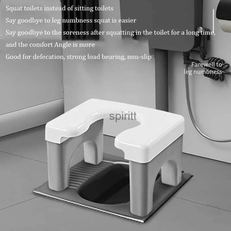 Inne zapasy toalety w kąpieli Puksyjne stołek toalety Non poślizg ruchomy przenośny rozszerzony panel Łatwy do umycia domowe krzesła nocnikowe Meble Materiały YQ240111