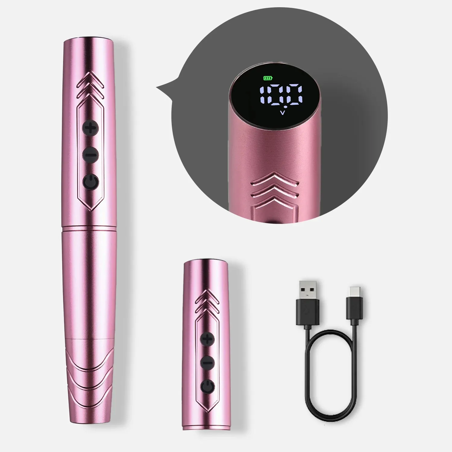 naom Two Module Battery Wireless Tattoo Machine Pen Permanent Makeup Eyeliner Lip Tool Micro Pigmentation Semi Permanent 240111