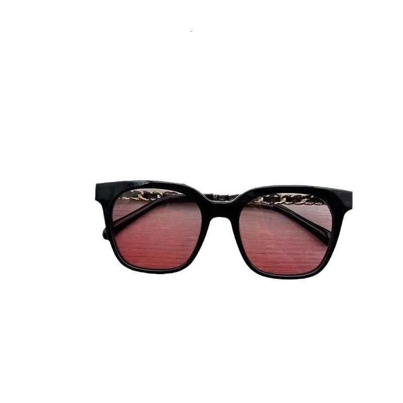Occhiali da sole firmati New Chain 07688 Xiangjia Occhiali da sole chiari in tinta unita, popolari su Internet, stessi occhiali a piastra, occhiali da sole 1N6E