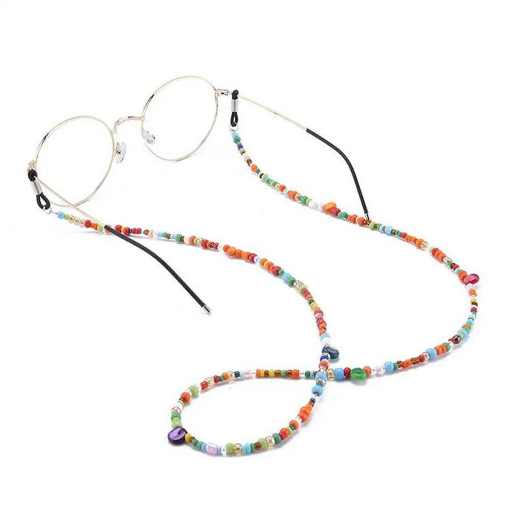 Colorful Acrylic Eyeglass Sunglasses Holder Necklace Cord Chain Strap