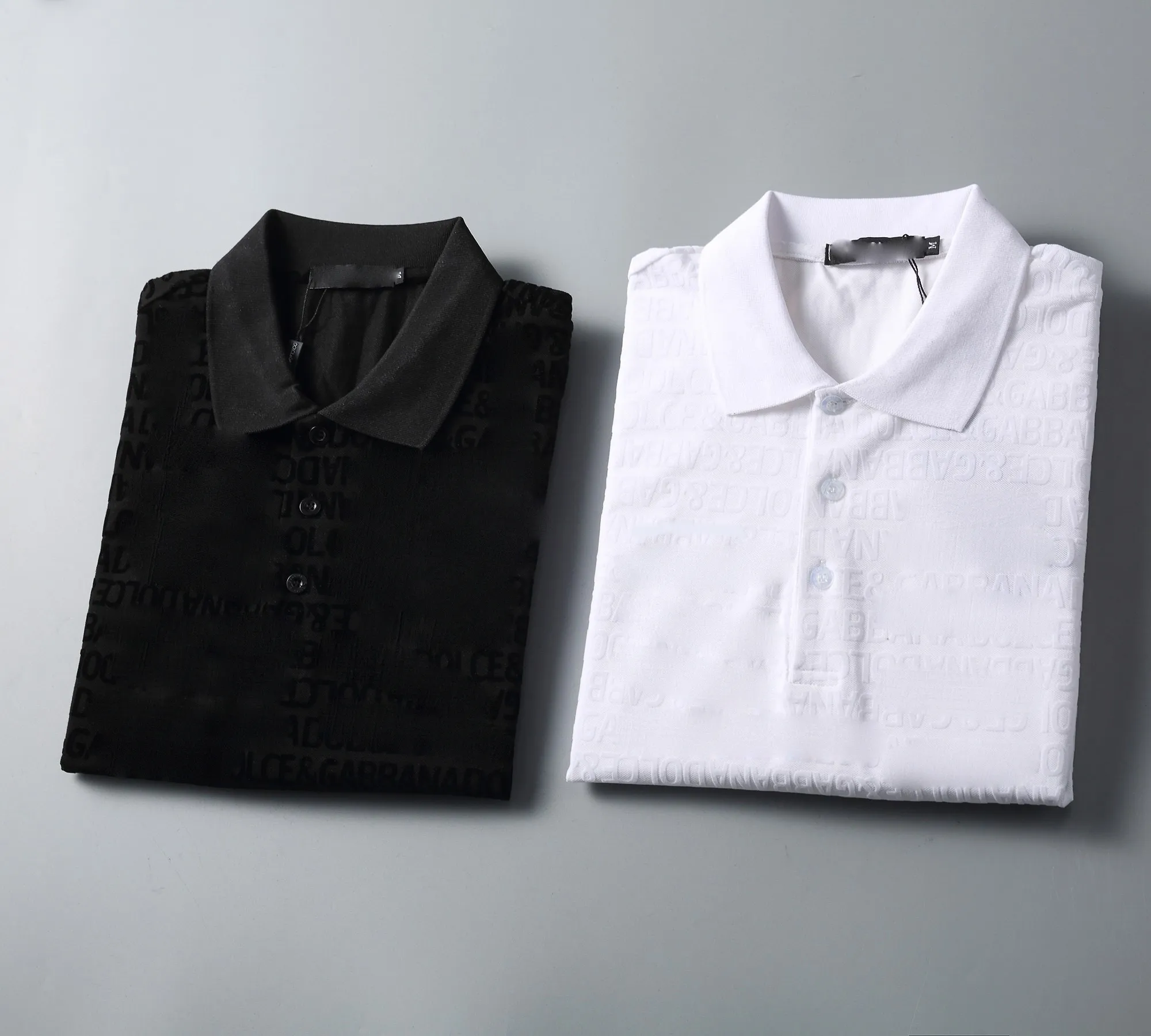 24SS NYA Fashion Men's Polo Shirt Short Sleeved Designer Men's Boss Shirt Luxury Lapel Boss Letter Högkvalitativ topp Casual Business Slim Fiting T-Shirt Tops .FY0017