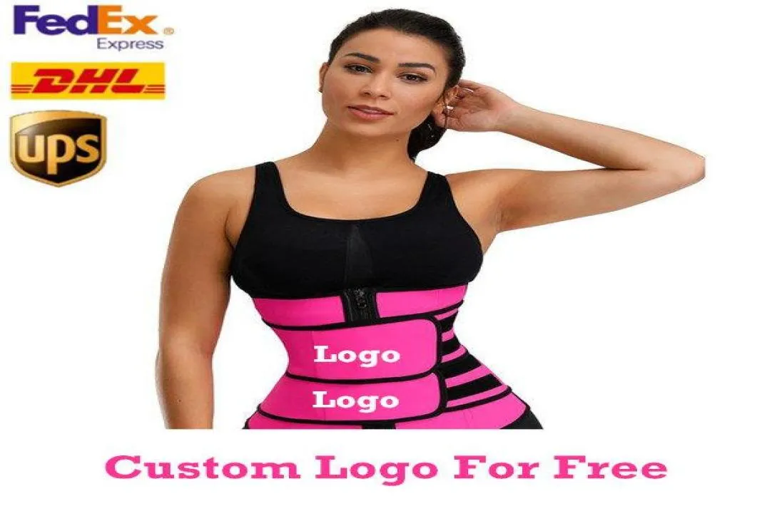 Custom Logo Mannen Vrouwen Shapers Taille Trainer Riem Corset Buik Afslanken Shapewear Verstelbare Taille Ondersteuning Body Shapers FY80848546676