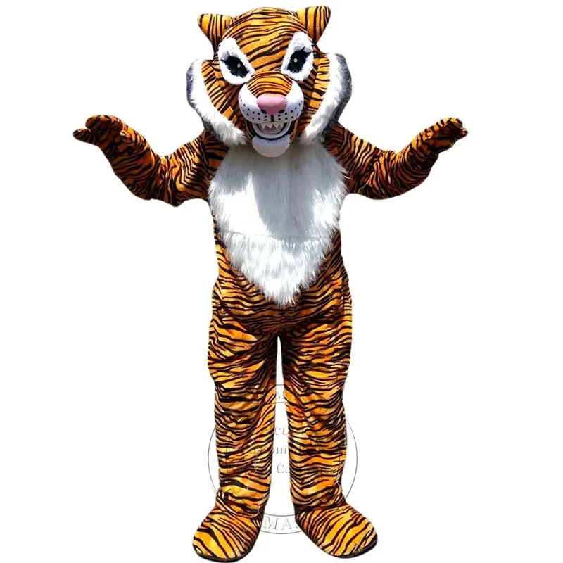 Halloween Nuovo costume da mascotte per tigre per adulti per la vendita di assistenza per la spedizione gratuita per il supporto per la spedizione del personaggio dei cartoni animati