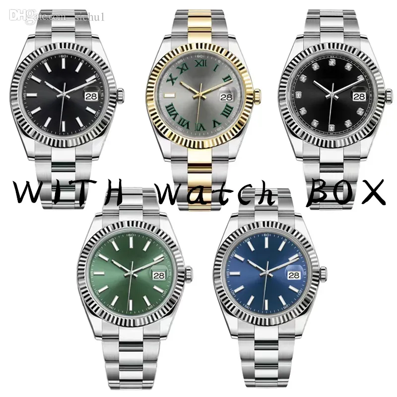 Sichu1 heren automatisch horloge 36/41MM 904L volledig roestvrijstalen designer mechanisch polshorloge superhelder waterdicht saffierglas horloges