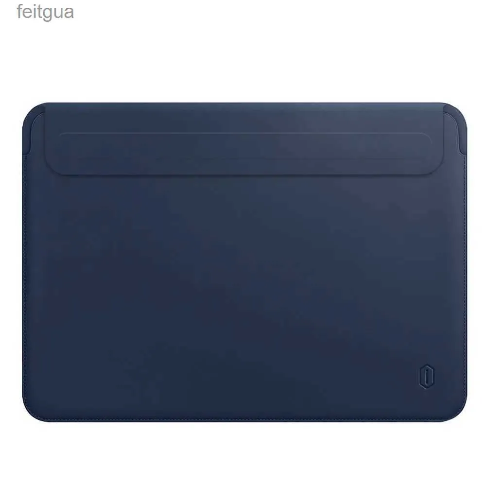 Laptopa plecak WIWU najnowszy laptop rękawa dla MacBooka Air 13 M2 2022 Ultra-cieńca obudowa na MacBook Air 13 Pro 13 Waterproof PU skórzany laptopa YQ240111