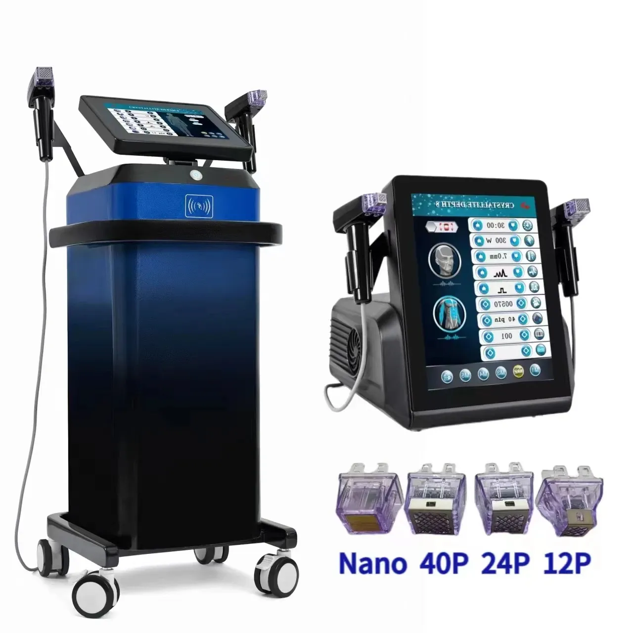 「訳あり」3 IN 1 SLIMMING MACHINE 美顔器 Portable 2-in-1 Fractional RF Skin Tightening Machine