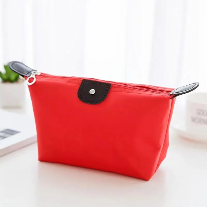 2024 Men Women Cosmetic Bags Solid Color Cotton Classical Businness Casual Cases badgirlbags 010