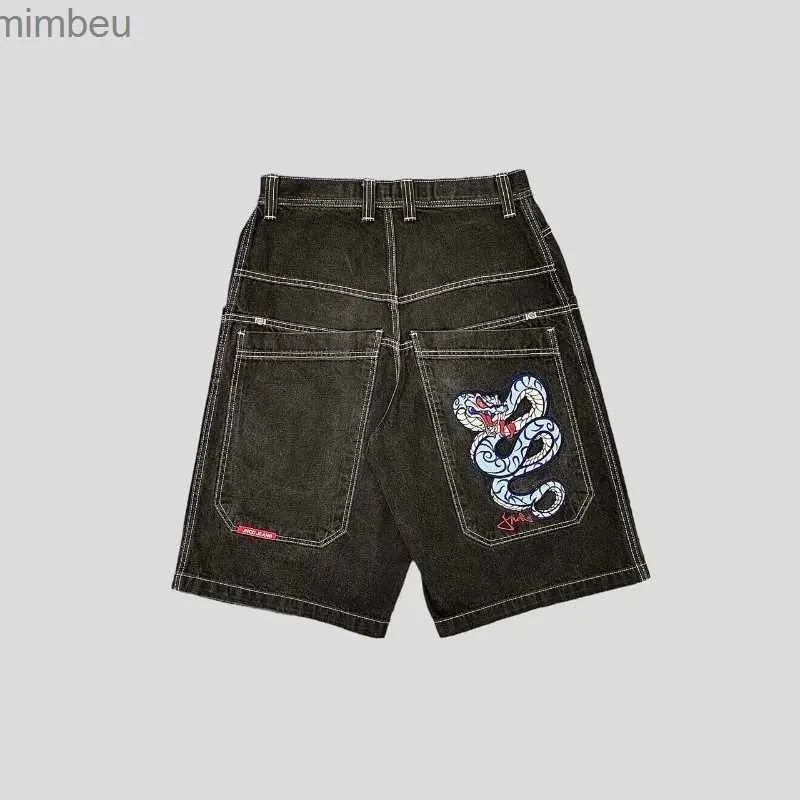 Baggy Jean Shorts: Y2K Hip Hop Style JNCO Inspired Denim
