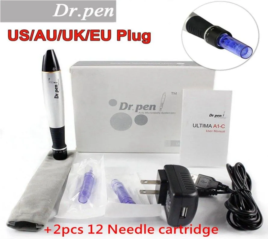 A1C Dr Pen Derma Pen Otomatik Mikroiğne Sistemi Ayarlanabilir iğne uzunlukları 025mm30mm Elektrik Dermapen Damga Otomatik Mikro İğne RO7146541