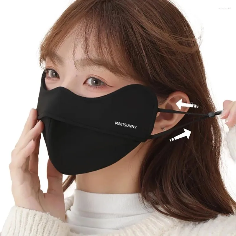 Bandanas hiver 3d masques épaissi des femmes Fleep Protection oculaire à l'épreuve de la poussière Venti