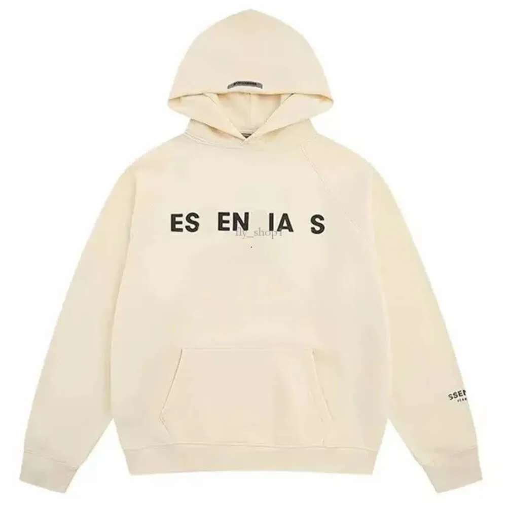 Essentialsweatshirts Set Men Kalın Stil 24s Tasarımcı Hoodie Krop Sweatshirt Gevşek Tişört Şort Adam Klasik EssentialShoodie Erkekler 128