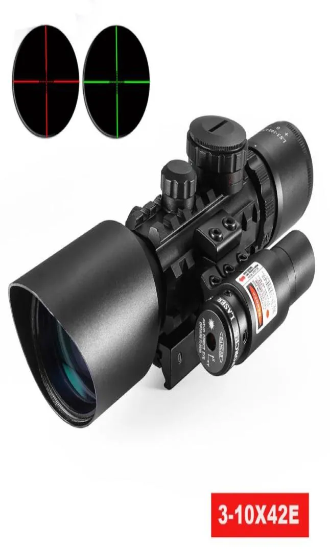 310X42E M9C Red Dot Sight Widefield Riflescope Birdwatching Seismic And Night Vision Rifle Scope for Hunting6907918