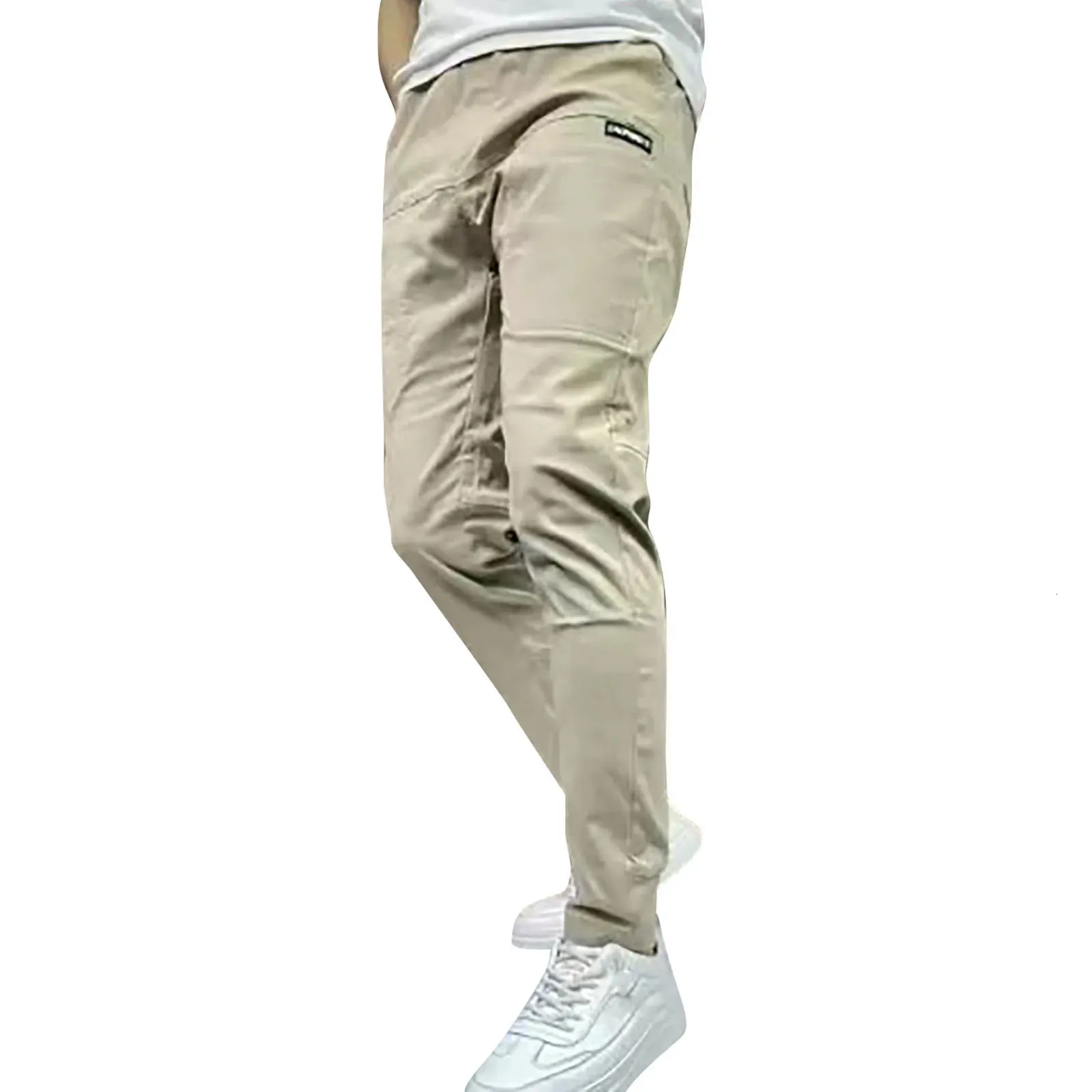 Mens Fashion Joggers Sports Pants Summer Casual Cargo Pants Gym Sweatpants Herr Long Pant Trousers 240112