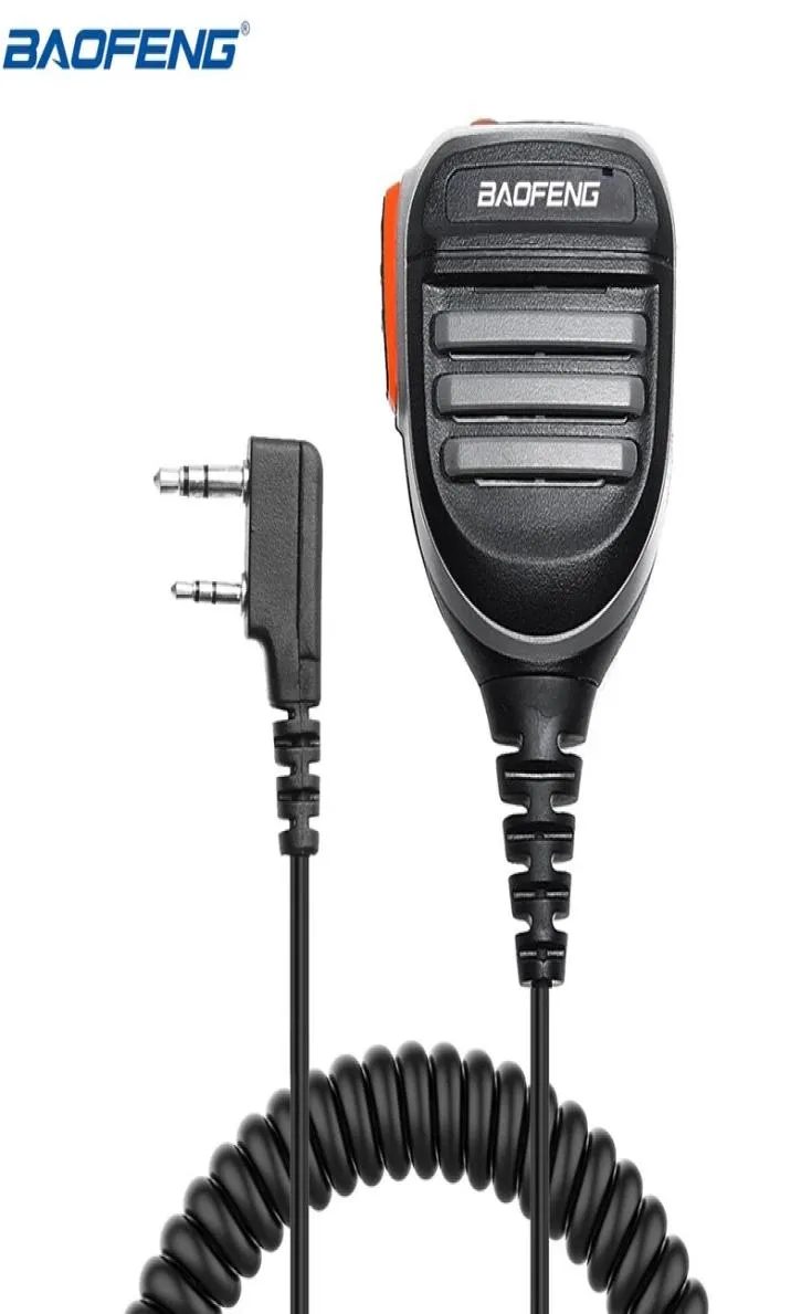 Baofeng Walkie Talkie 방수 PTT 어깨 스피커 TYT UV5R BF888S UV82 UV13 Protwo Way Radio3646257