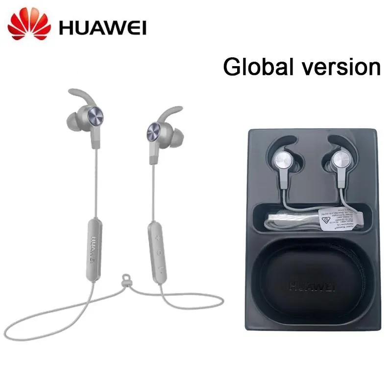 CUFFONI VERSIONE GLOBALE HUAWEI AM61 Bluetooth Cuffia auricolare Collegamento wireless con mandato d'andeggio microfono Facile Auricolare per iOS Android