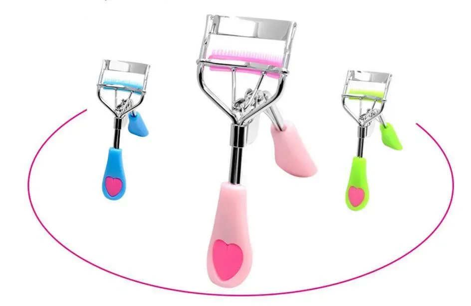 Arrive Ladies Makeup Eyelash Curling Eyelash Curler with comb Eyelash Curler Clip Beauty Tool Stylish DHL free ship