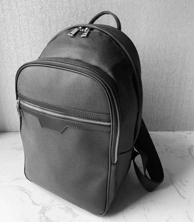 Top Quality Backpack Brand Designer Carry On Backpack Mens Fashion School Bags Luxury Travel Bag, Black Duffel Bags