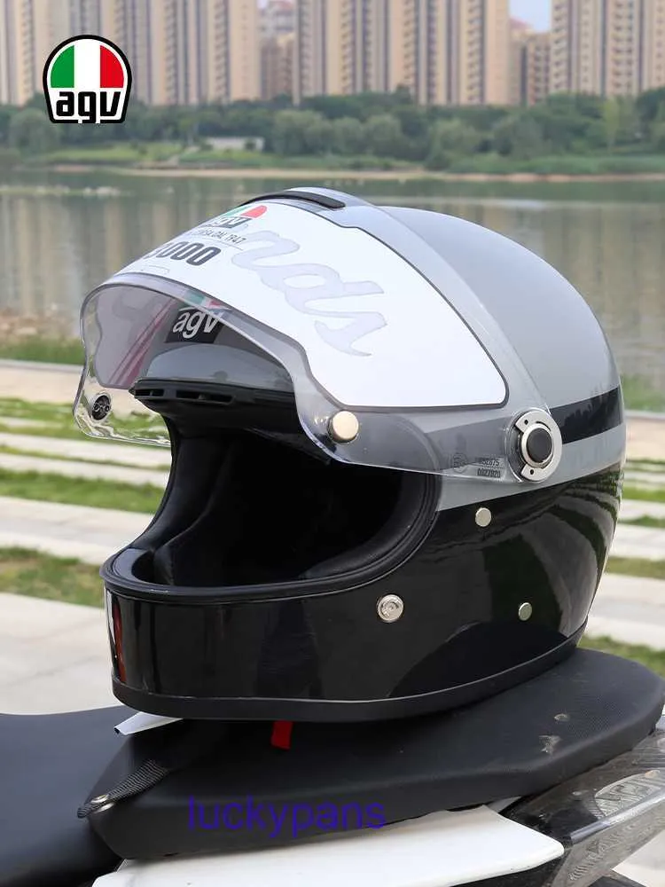 AGV Harley X3000 Volledige helm motorfiets mannelijk en vrouwelijk vier seizoenen nieuwe cruise Prince Safety 6JJJ RSS0