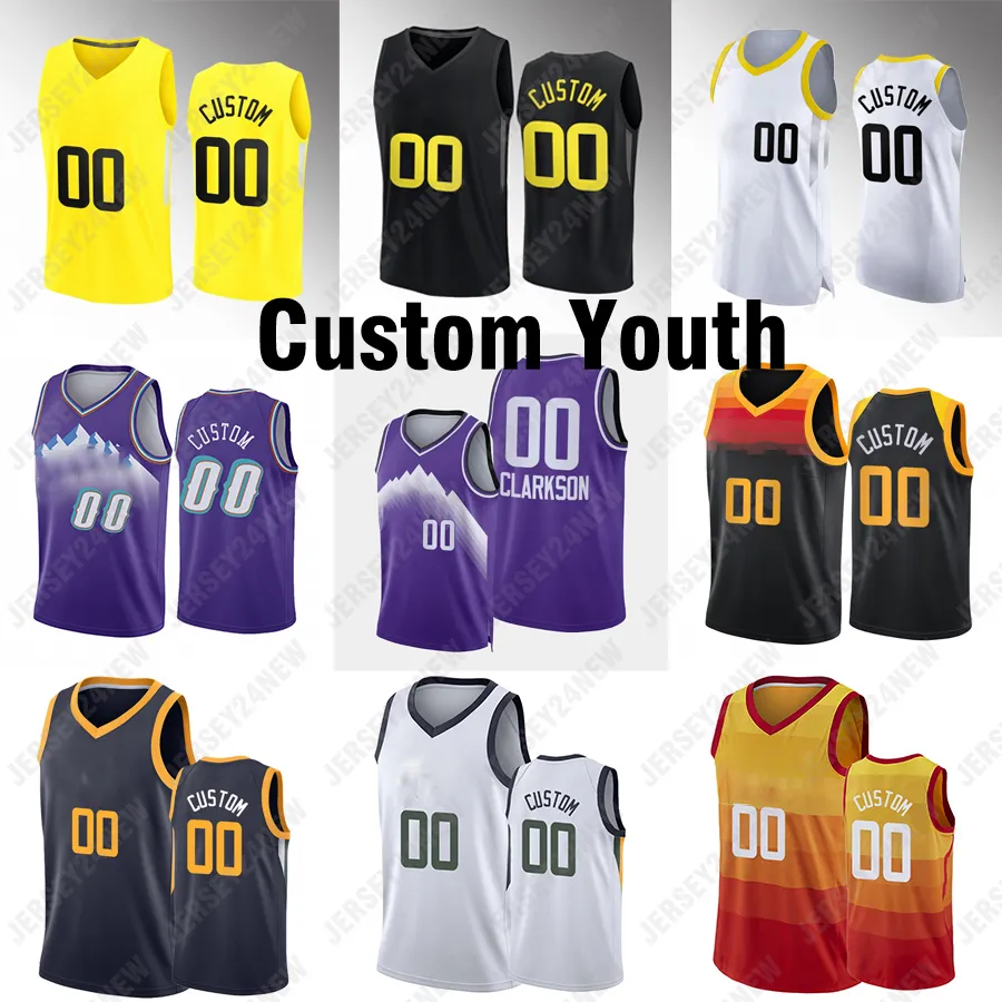 Lauri Markkanen Basketball Jerseys Collin Kessler Clarkson Walker John Sexton Kelly Olynyk Ochai Agbi Horton Tucker Retro Men Men Młodzież XS-4xl