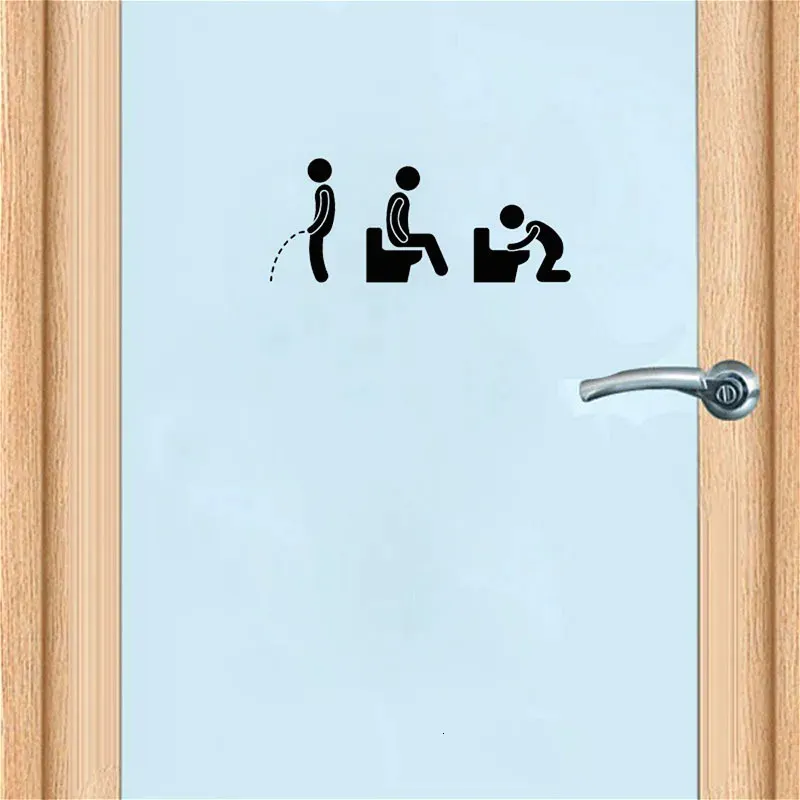 Decal ~ BATHROOM RULES #1 ~ WALL DECAL, HOME DECOR 6 X 25